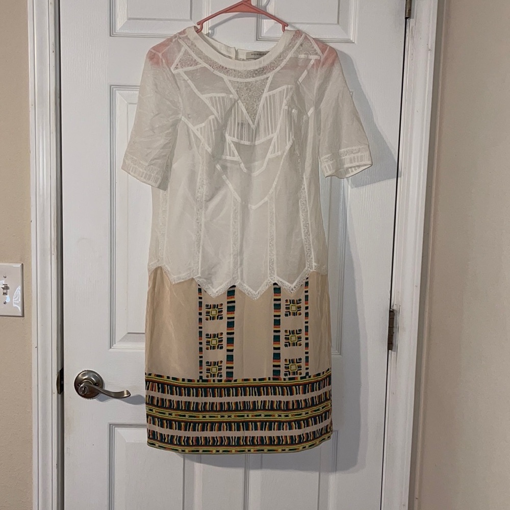 BCBG MAXAZRIA The “Kidd” Dress (Talc)